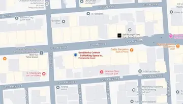Location of GoodWorks Indiranagar Co-Working space in Indiranagar, Bangalore - Image 289089